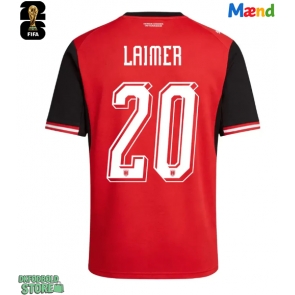 Østrig Konrad Laimer #20 Replika Hjemmebanetrøje VM 2026 Kortærmet